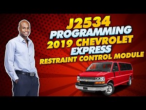 MS909 J2534 Flash Programming Restraint Control Module 2019 Chevrolet Express