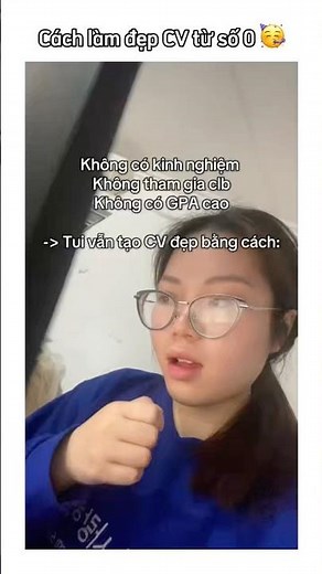 Cách để làm một chiếc CV ấn tượng #ai #study #tips #cv