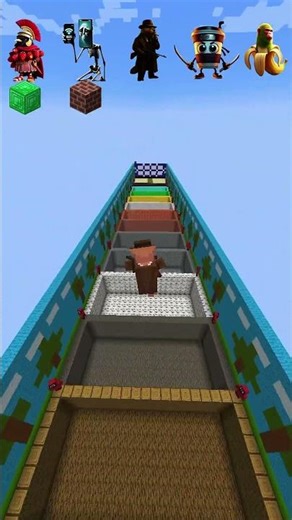 Italian Brainrot VS. Squid Game long jump #italianbrainrot #brainrot JUST CRAFT