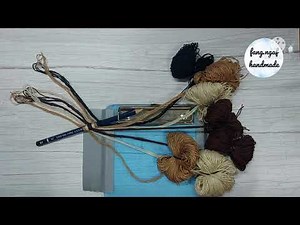 How to start the macrame strap