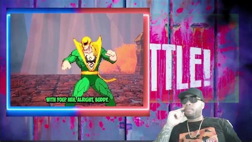 0319 (3)DEATH BATTLE |PO VS IRON FIST FIGHT ANIMATION! KUNG-FU PANDA VS MARVEL SUPERHERO |2024 REACT