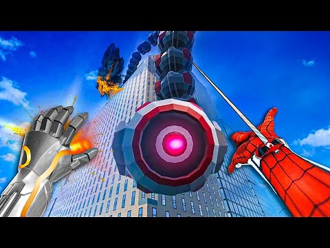 Combining GENOS and Spider-Man to Destroy the City in Superfly VR