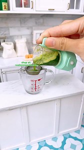28K views · 115 reactions | Tiny baking time 拾 making mini pandan cake from scratch! my miniature strainer really comes handy this time! get yours too ok! #tinyblender #ちびめし #ミニチュアフード #ガチャガチャ #ミニチュア #minicooking #tinyfood #miniaturekitchen #minibaking | Realminiworld | Facebook