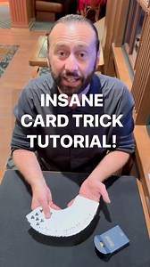 11K views · 443 reactions | Insane card trick tutorial! #card-trick #cardmagician #cardtricktutorial #cardmagic #tutorial #magictricktutorial #magictrick #magician | Sean Heydon | Facebook