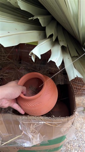 ក្អមវាយចូលឆ្នាំ🙏❤️ #fyp #fypシ゚viral #មួកស្លឹកត្នោតខ្មែរ #tosdecor #fyppppppppppppppppppppppp