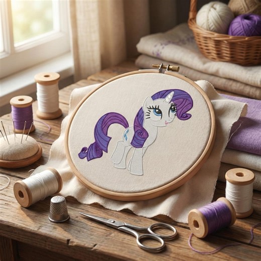 Unicorn Embroidery Design | Pony Machine Embroidery File (JEF Format, Instant Download) - Etsy