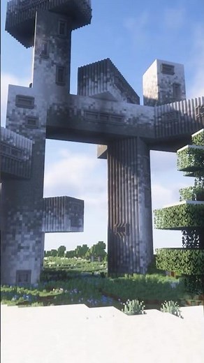 Modular Build [Brutalist Architecture] | Minecraft