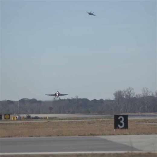 F/A-18 Hornet Runway Operations #military #shorts