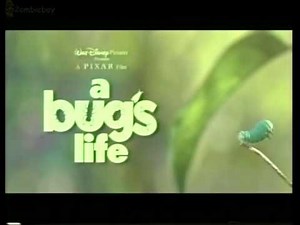 Disney's A Bugs life teaser trailer (VHS Capture)