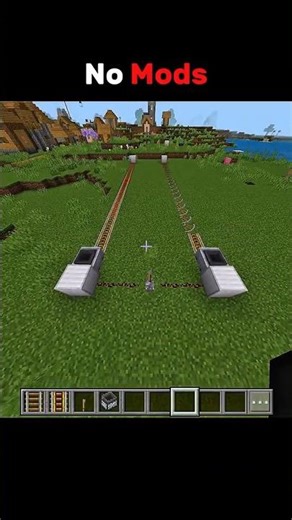 No Mods 😶 #minecraft #gaming