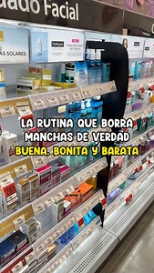 ✨ La rutina que SÍ borra manchas 💸 Buena, bonita y barata 💸 1️⃣ Limpieza 💧 @neutrogena_mx Hydro Boost Gel Limpiador Limpia sin resecar y deja la piel lista para tratar manchas ✨ 2️⃣ Tratamiento antimanchas 🍊 @garnierlatam Skin Active Express Aclara Serum Booster Vitamina C para aclarar, unificar y dar glow real 🌟 3️⃣ Contorno de ojos 👁️ @neutrogena Hydro Boost Contorno de Ojos Hidrata, suaviza y mejora la apariencia de ojeras 💙 4️⃣ Hidratante SPF ☀️ @lorealgroupe_latam Paris Glycolic Brig