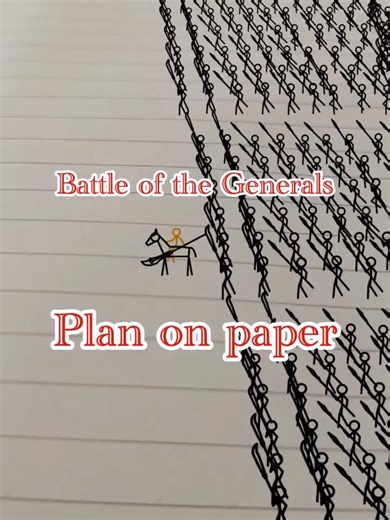 Battle of the Generals #animation #stickman