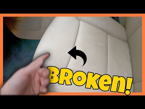 BMW E60 E61 Thigh Support Repair Tutorial *CHEAP DIY*