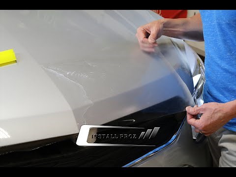 How To Install Clear Paint Protection Bra Hood and Fender Kit