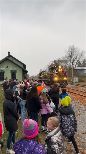 Adam Matthews on Instagram: "Nickel Plate Road 358 playing Jingle Bells as it arrives at Pleasant Lake, IN for the second night of the Cameron Christmas Train #nickelplateroad #nkp358 #SD9 #generalmotors #emd #trainride #diesellocomotive #dieselengine #dieseltrain #locomotive #railroad #railway #trains #railroadhistory #trainspotter #trainspotting #railfan #scenicrailway #scenicrailroad #indiana #railroadphotography #railwayphotography #trainphotography #christmas #christmastrain #railroadstatio