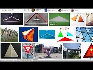 Triangles in real life