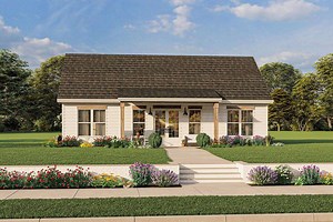 Cottage Plan - 1,333 Square Feet, 2 Bedrooms, 2 Bathrooms | Floor Plan #1462-00050 | America's Best House Plans