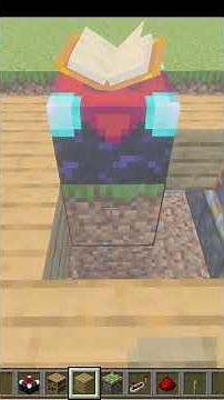 Redstone Enchanting Table Tutorial #minecraft