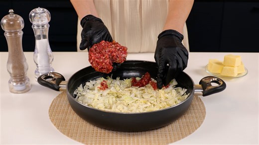 Savory Cabbage and Meat Dinner Recipe