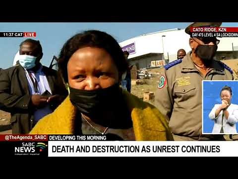 KZN Premier Zikalala visits recently looted, vandalised Value Logistics warehouse in Cato Ridge