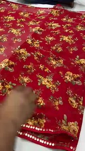 15 reactions · 4 comments | C2500599098765 Soft Georgget with flowers Printed Saree With Saree less Patti in full Saree With Raning Blouse | Fashion Point | Facebook