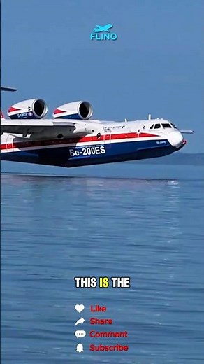 This Jet Lands on Water and Scoops 12 Tons in Seconds