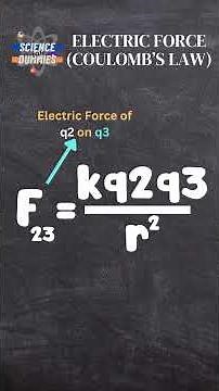 SOLVED!!! In less than TWO MINUTES! Coulomb's Law Problems Pt.1 - Science for Dummies