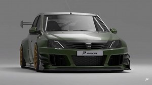 Video: Prior-Design Dacia Logan mit "mega Widebody-Kit"!