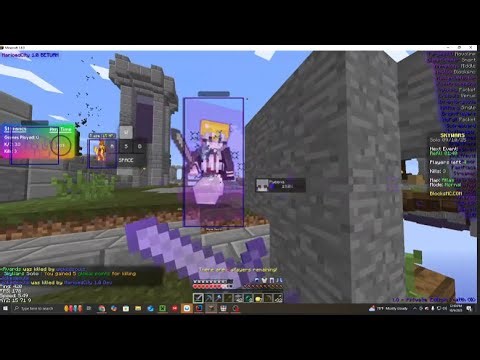 MarioedCity Blocksmc Skywars Hacking (oh yes tenacity edited and skidded)