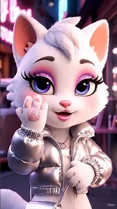 Stylish Cat | Models|Funny Cartoon|Cat Cartoon|3D cartoon|Cartoon animation