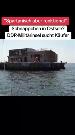 #Schnäppchen in #Ostsee #DDR Militärinsel sucht #Käufer #Spartanisch aber funktional