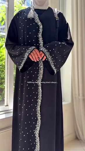 3.5K views · 36 reactions | Abaya code: MOA240 A color that you can never resist, and the details says it all ✨ . . . #fyp #abaya #abayafashion #abayastyle #luxuryabaya #abayadubai | Mariam’s Collection | Facebook