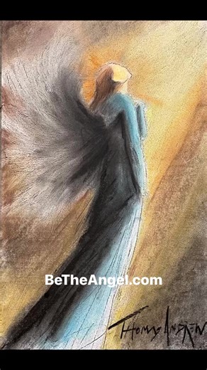 I’ve created some angel coloring sheets to help raise money for my Christmastime angel giveaway. Available now on BeTheAngel. | Thomas Andrew Art