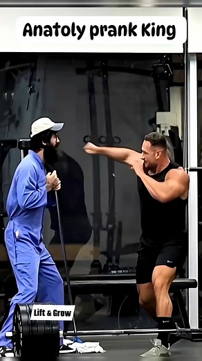 Anatoly #anatolygym #bodybuilder #gymmotivation #prankster #anatoly #gym | Lift & Grow