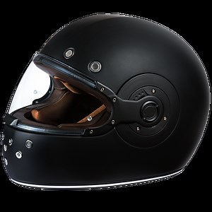 DOT Daytona Retro Full Face Motorcycle Helmet: Vintage Style for Men,