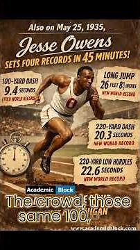 Hitler Built the Olympics to Prove White Supremacy—One Black Man Destroyed That Forever/ Jesse Owens