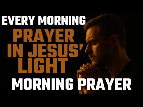 🌅 Morning Prayer Begin Your Day with the Light of Jesus ✨ Christian Devotional
