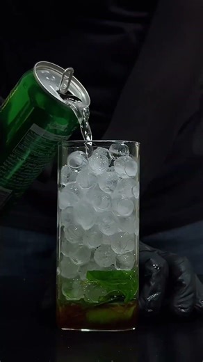 Mojito ASMR 🍃🥂Turn the sound on 🎧✨ #asmr #shorts #mojito