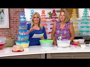 LocknLock 8-Piece Nostalgic Nestable Bowl Storage Set on QVC