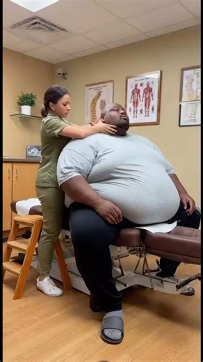 💨 When a chiropractic session turns into an explosive surprise! 😂