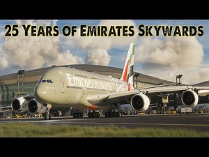 Miles of Memories.. Emirates Skywards 25 Years Special Livery - Airbus A380 | 4K