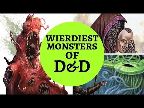 TOP 10 WEIRD D&D MONSTERS