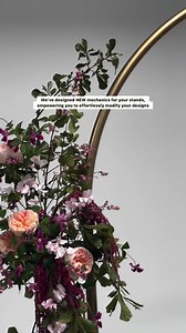 Make your Soprano Conservatory designs eco-friendly! We designed mechanics for your stands that allow you to change up your designs remain sustainable. Shop our foam-free friendly products now: accentdecor.com/foam-free | Accent Decor, Inc.