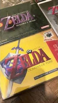 My The Legend of Zelda video game collection 🔥❤️