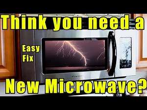 Rehabilitating Frigidaire Microwave Oven Sparking or Arcing In Kitchen