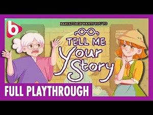 TELL ME YOUR STORY | Full Playthrough | A short cozy point and click puzzle game