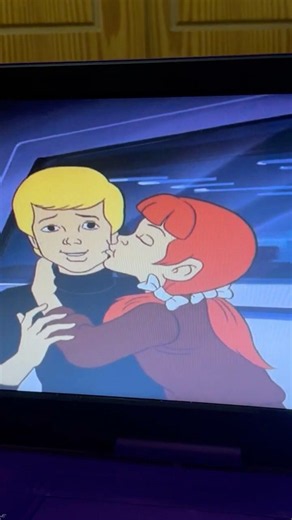 Tom and Jerry spy quest Jessie Bradshaw kissing Johnny quest