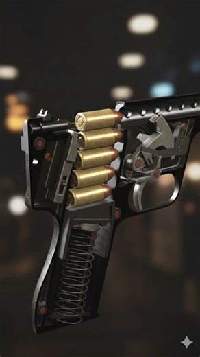 GYROJET ROCKET PISTOL X-RAY: Inside the Gun That Shoots Rockets #gyrojet