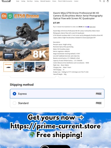 Lost your drone mid-flight? 😱 This foldable drone is stable, portable & ready in seconds! 🚀 #TechHacks #DroneLife Tired of drones crashing or being bulky? Meet the foldable drone that fits in your pocket, flies smoothly, and makes epic shots easy! 📸 Grab yours now → https://prime-current.store 🌍 Free shipping! #FoldableDron #DroneLife #DronePhotography #TechGadgets #coolgadgetss #DroneHack #TravelTech #GadgetLovers #FreeShipping#Pocket #DroneLife #easydroneflight #AdventureAwaits #DronesForS