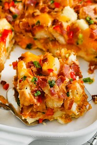 Overnight Breakfast Casserole - Spend With Pennies